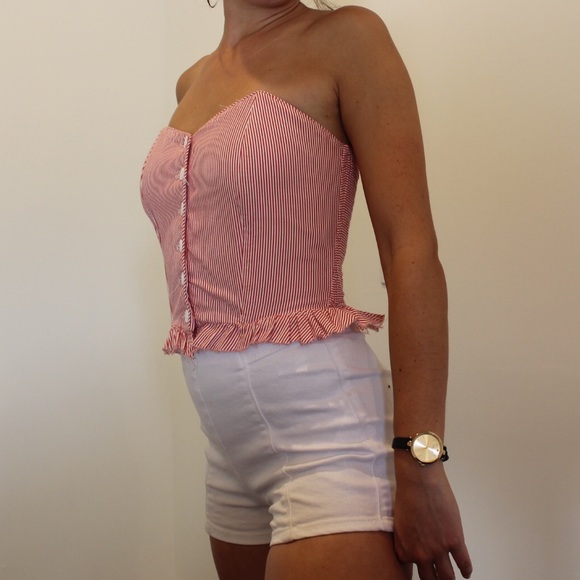 Strapless ButtonUp - Picture 2 of 4